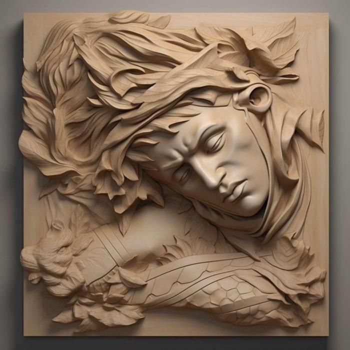 نموذج ثلاثي الأبعاد لآلة CNC 3D Art 